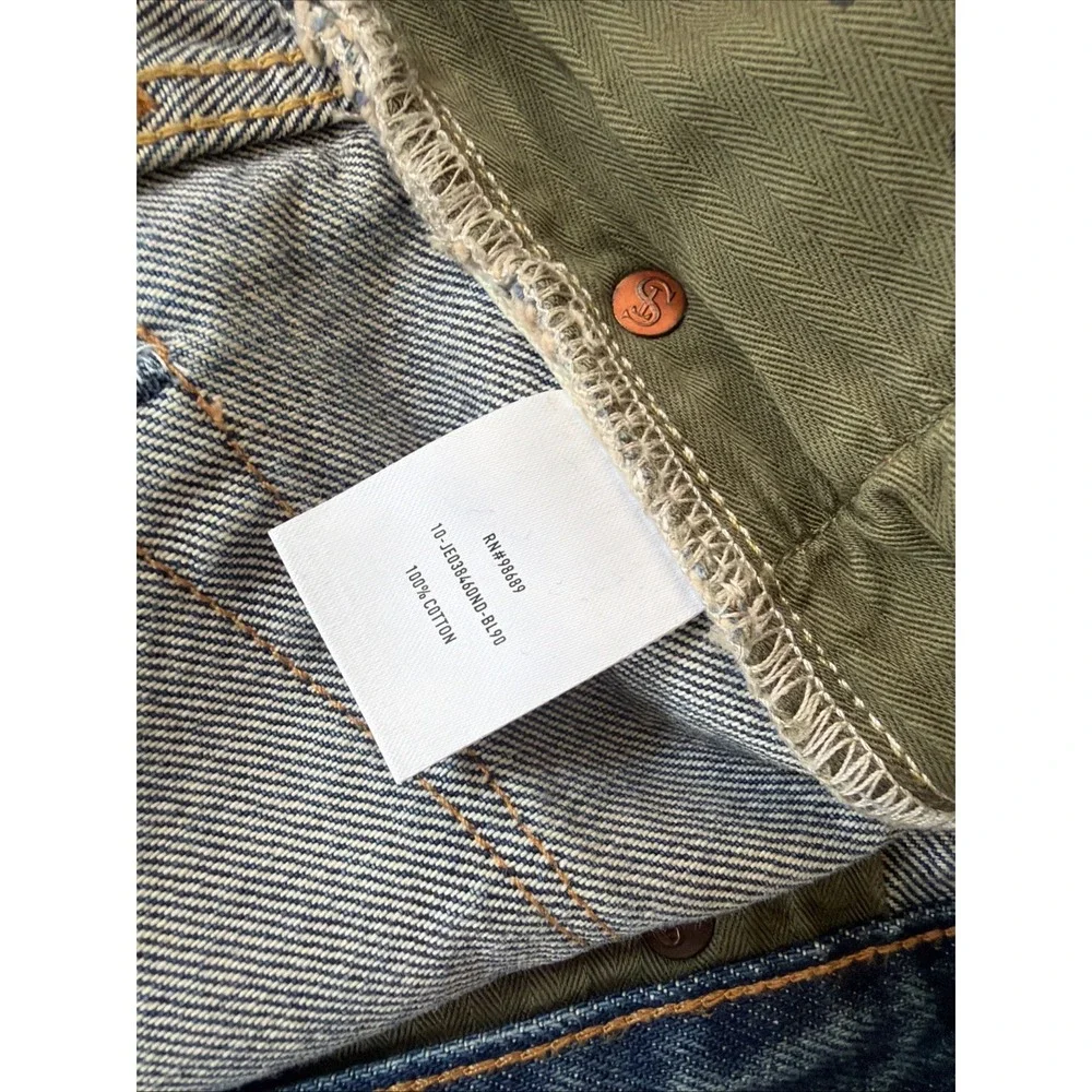 Todd Snyder Selvedge Jeans 34X32 Japanese Denim Button Fly Wash Distressed